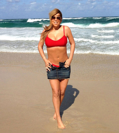 Uau! Mariah Carey pokazala zavidljivo postavo v bikinkah