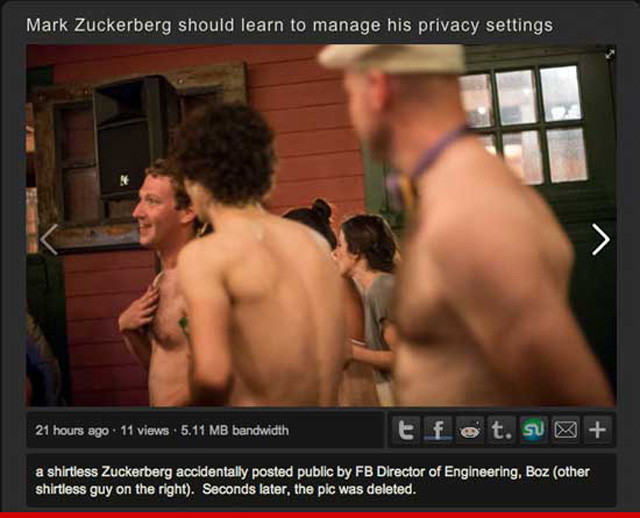 OJOJ Razgaljeni Mark Zuckerberg