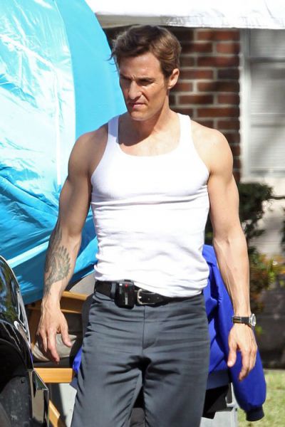 Matthew McConaughey: Anoreksični videz zamenjal za mišice