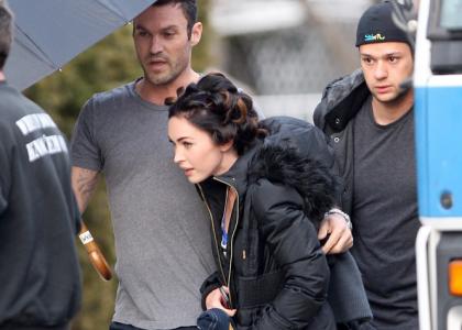FOTO Megan Fox: Ujeta z navijalkami v laseh in v trenirki
