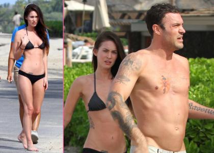 FOTO Tetovirana mačka Megan Fox v bikinkah pokazala fantastično telo