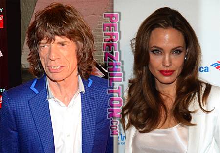 ŠOK Mick Jagger lazil za Angelino Jolie, medtem je žena rojevala