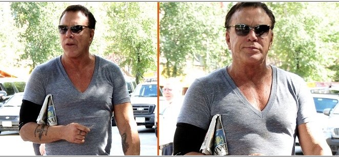 Poženščeni Mickey Rourke redno obiskuje kozmetične salone