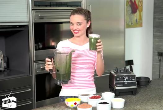 Ste za jutranji smoothie z Mirando Kerr?