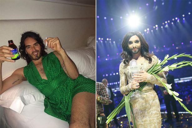Opa! Opazil jo je celo Russell Brand