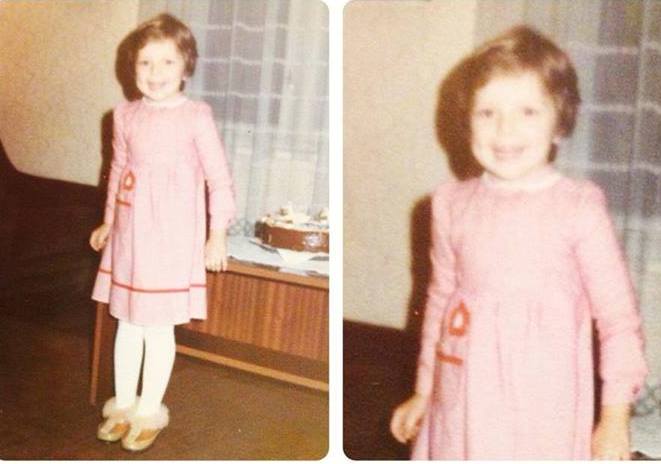 FOTO! Katera znana Slovenka je bila takšna?