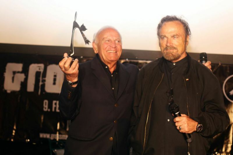 Franco Nero na Grossmanuu presenetil Castellarija