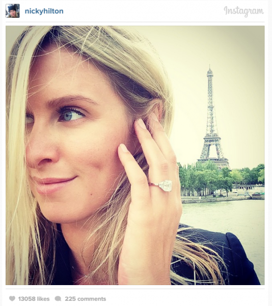 Foto! Nicky Hilton pokazala svoj dragoceni prstan