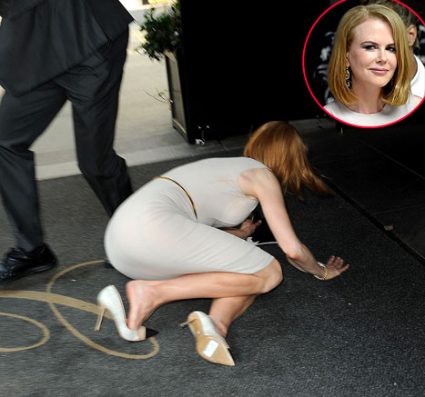 Ojoj! Nicole Kidman grdo zbil paparac