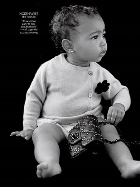 Foto! North West: Že ima prve modne fotografije!