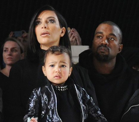 Ojoj! Kim Kardashian: Svojo hči je naredila obsedeno!