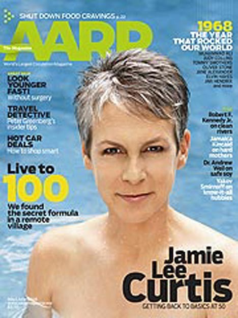Jamie Lee Curtis se je slekla