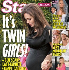 Angelina na naslovnici revije Star