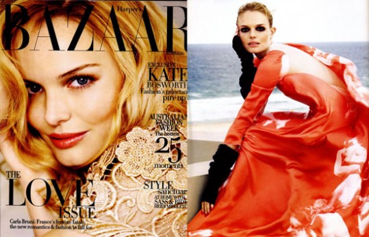 Kate v Harper's Bazaar