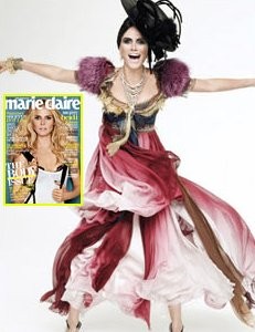 Heidi Klum v Marie Claire