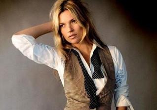 Kate Moss ob službo