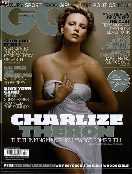 Charlize Theron gola pod rjuho