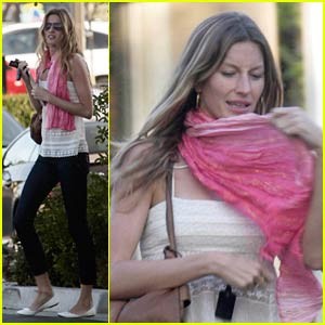 Gisele Bundchen in Tom Brady na dan očetov
