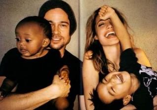 Brangelina podarila milijon dolarjev