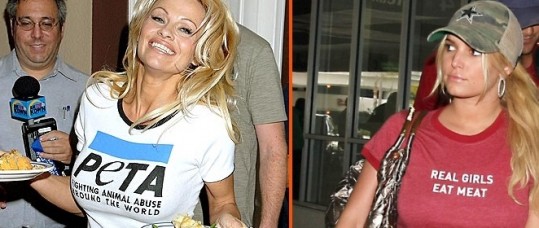Spopad Jessice Simpson in Pamela Anderson