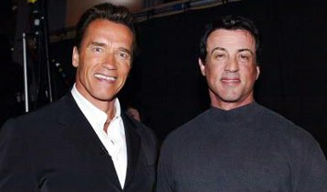 Stallone in Schwarzi skupaj v filmu