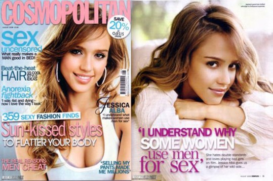 Jessica v Cosmopolitanu