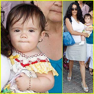 Salma Hayek s hčerko Valentino