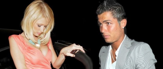 Paris Hilton zapeljevala Christiana Ronalda