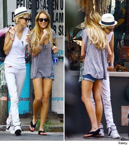FOTO: Lindsay in Sam sta par!