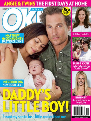 Matthew McConaughey: Oče sem želel postati pri desetih