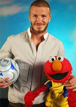 David Beckham bo gostoval v Muppet Showu