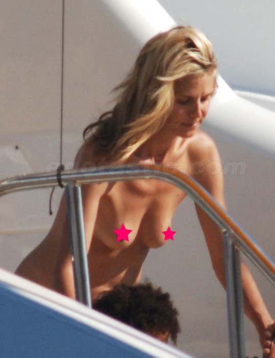Oops! Heidi Klum