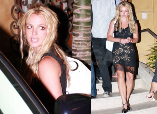 Britney Spears obiskala zabavo
