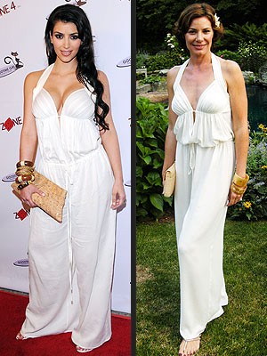 Zvezdniški dvoboj: Kim Kardashian in Countess Luann de Lessep