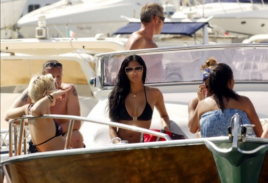 FOTO: Nicole Scherzinger na jahti brez zvezdnika Formule 1