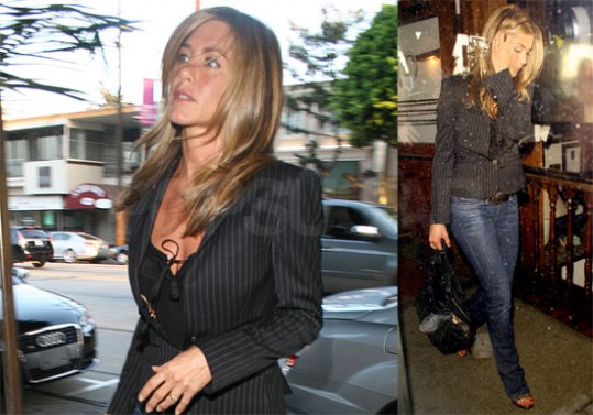 Jennifer Aniston na večerji z Woody Allenom