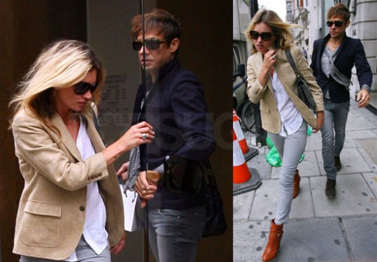 Kate Moss se je zaobljubila Jamieju