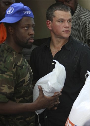 Matt Damon pomaga žrtvam orkana