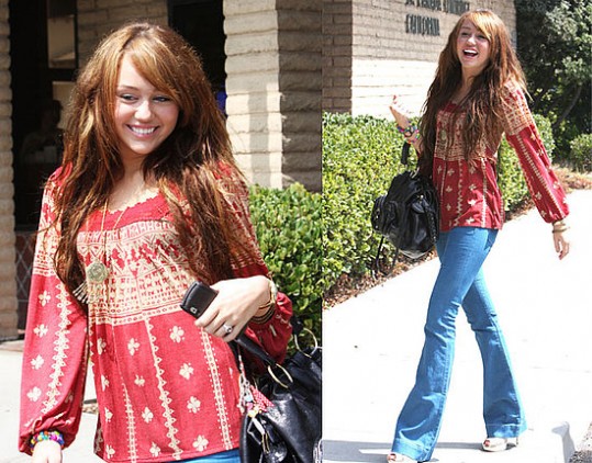 Celebrity look: Miley Cyrus