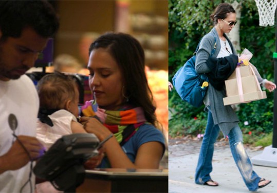 Jessica Alba nakupuje
