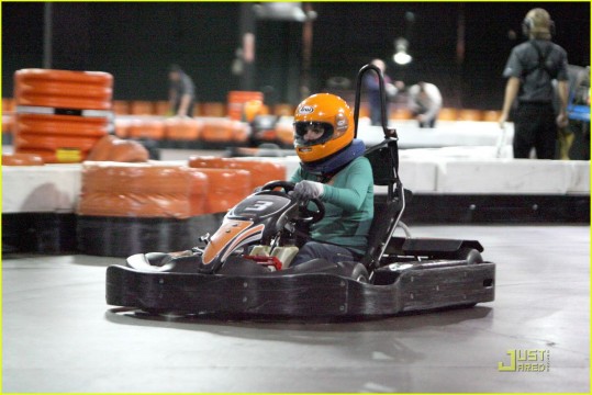Britney Spears na kartingu