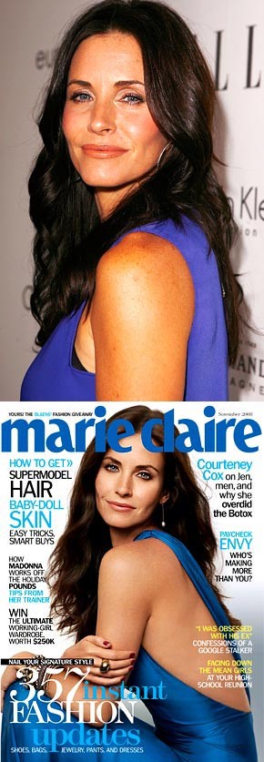 Courtney Cox: Sovražim botoks