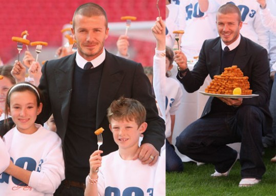 David Beckham podpira zdrav način življenja