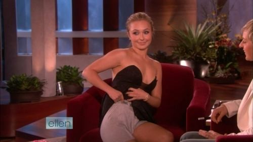 Hayden Panettiere nosi moške spodnjice