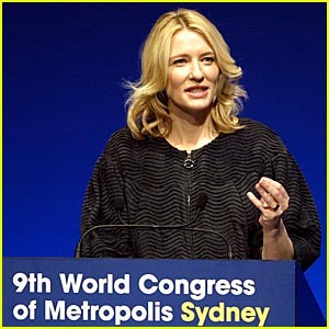 Cate Blanchett na kongresu