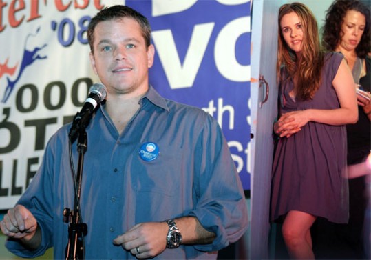 Matt Damon navija za Obamo
