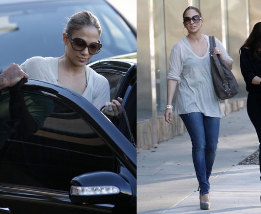 J.Lo z nakupovalno mrzlico