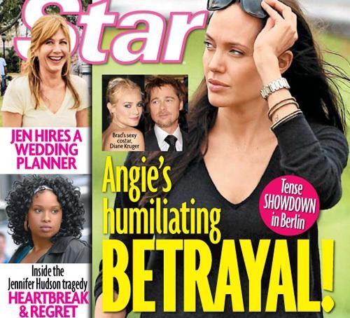 Angelina Jolie ljubosumna na Diane Kruger