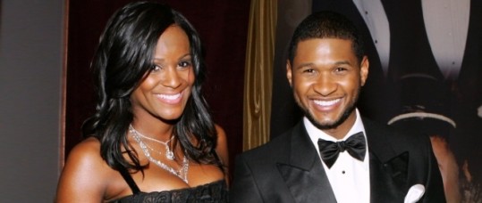 Usher se je odselil od noseče soproge