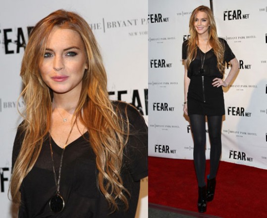 Lindsay Lohan na rdeči preprogi